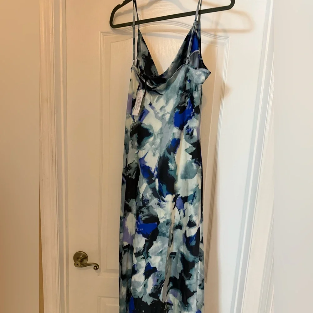 Guess Aqua Bloom Slip Maxi Dress - Picture 2 of 5